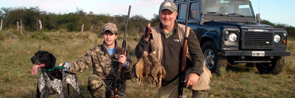 Hunting perdiz in Argentina